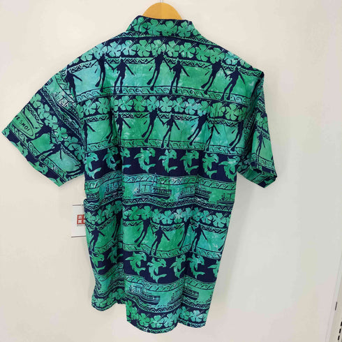 RUM REGGAE 総柄 ショートスリーブシャツ メンズ import:S