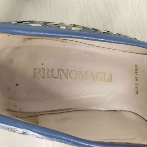 ブルーノマリ BRUNO MAGLI イタリア製 オープントゥ ヒールパンプス レディース 35 1/2