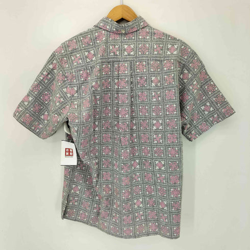 クックストリート Cooke Street 90-00s USA製 総柄アロハシャツ ボタンダウン プルオーバー メンズ import:M
