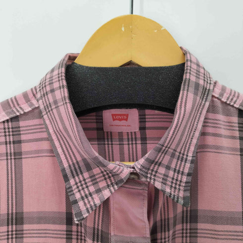 リーバイス Levis L/S チェックシャツ レディース import:XS