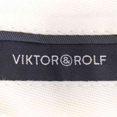 ヴィクターアンドロルフ VIKTOR&ROLF イタリア製 パッチワーク スラックスパンツ メンズ 48