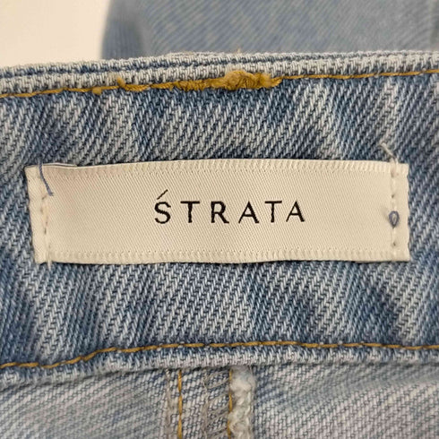 エストラータ STRATA フリンジマーメイドデニムスカート レディース JPN:S