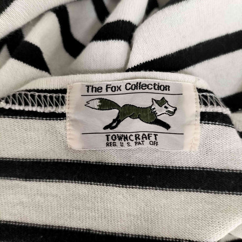 ザフォックスコレクション THE FOX COLLECTION ロゴパッチ ボーダーカットソーワンピース レディース FREE
