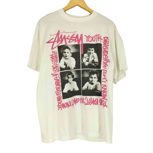 ステューシー Stussy ONEITAボディ 後刷り 4KIDS Tシャツ メンズ XL