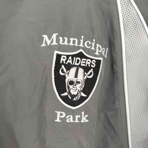 A4 RAIDERS ハーフジップ S/S プルオーバー メンズ import:XL