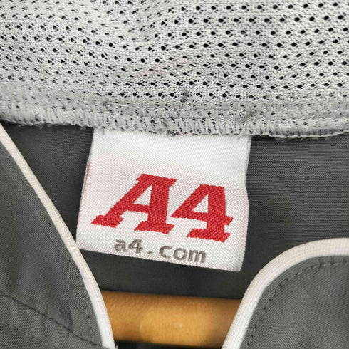 A4 RAIDERS ハーフジップ S/S プルオーバー メンズ import:XL