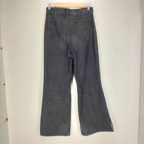 クティール kutir ブラックフレアデニムパンツ メンズ M
