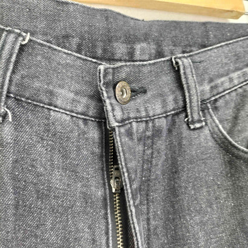 クティール kutir ブラックフレアデニムパンツ メンズ M