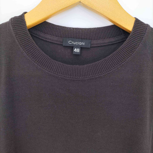 クルチアーニ Cruciani イタリア製 コットンニット Tシャツ メンズ 48