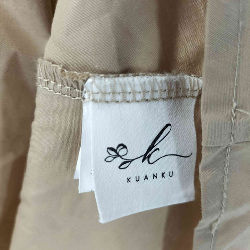 KUANKU 前後2wayドロストぺプラムチュニック レディース JPN:M