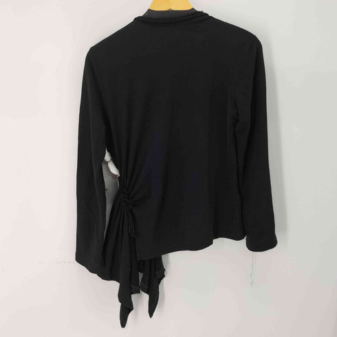 ワイズ Ys 25AW GAUZE FLEECE RIGHT SIDE FITTED DIAGONAL CARDIGAN レディース JPN:2