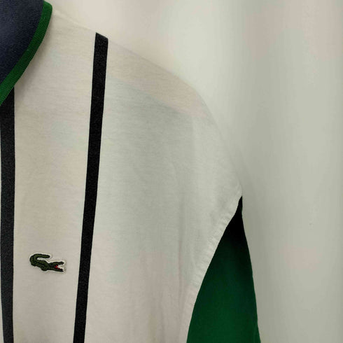 ラコステスポーツ LACOSTE SPORT フロントボーダー ポロシャツ メンズ 8