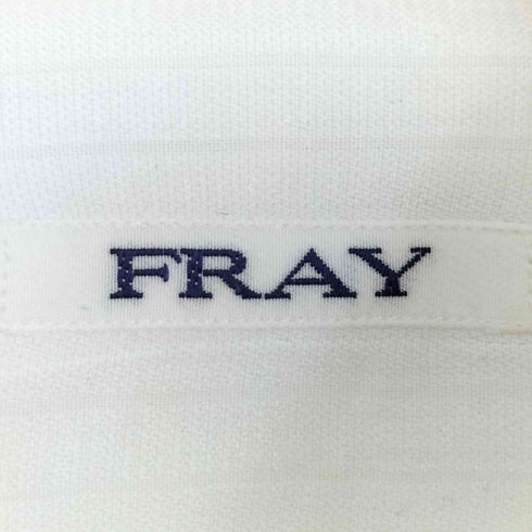 FRAY イタリア製 シャドーストライプ ボタンダウンシャツ メンズ 40