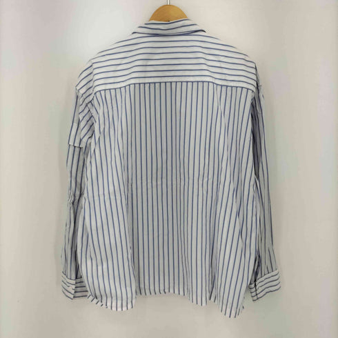 アンユーズド UNUSED Zip-up striped shirt メンズ JPN:3