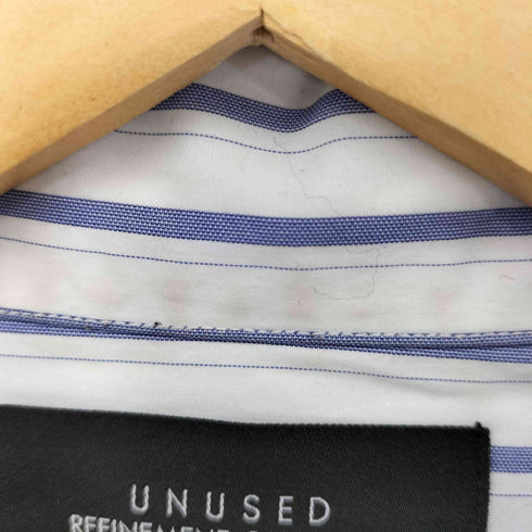 アンユーズド UNUSED Zip-up striped shirt メンズ JPN:3