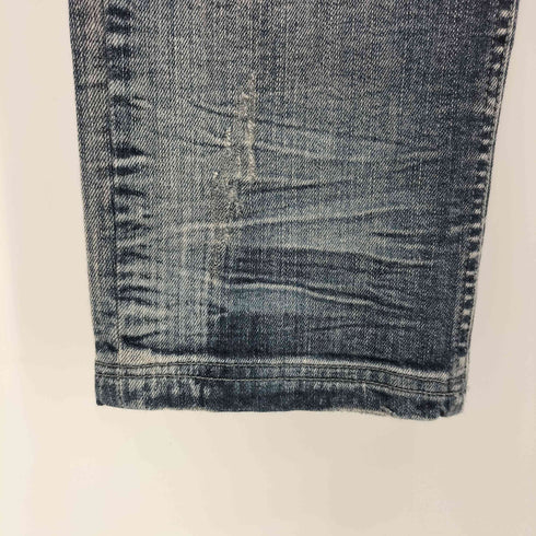 カールカナイ Karl Kani フロントロゴ刺繍 テーパードデニムパンツ メンズ 36