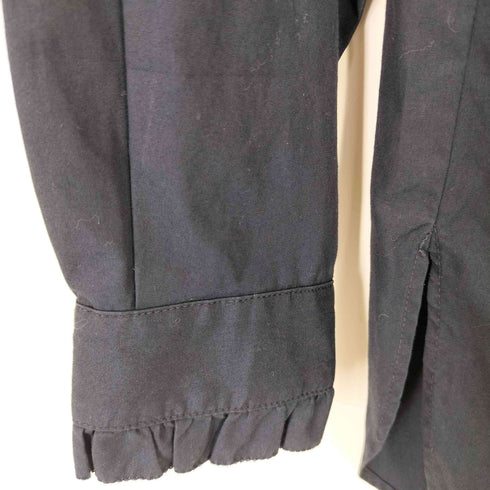ユナイテッドアローズ UNITED ARROWS フリル スタンドカラー L/S ブラウス レディース JPN:36