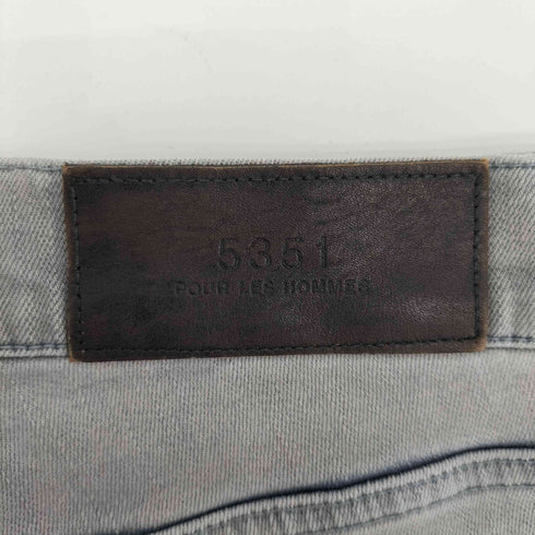 ゴーサンゴーイチプールオム 5351 POUR LES HOMMES 5ポケット スリムテーパードデニムパンツ メンズ JPN:46