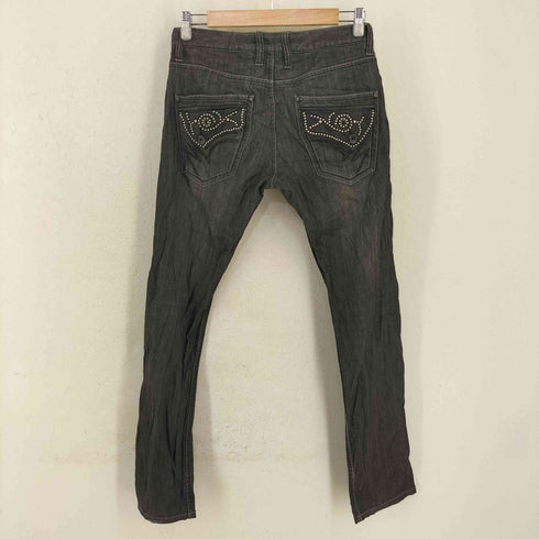 ニーキューイチニーキューゴーオム 291295=HOMME スタッズ デニムパンツ メンズ JPN:44