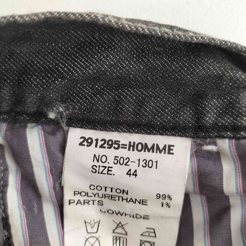 ニーキューイチニーキューゴーオム 291295=HOMME スタッズ デニムパンツ メンズ JPN:44