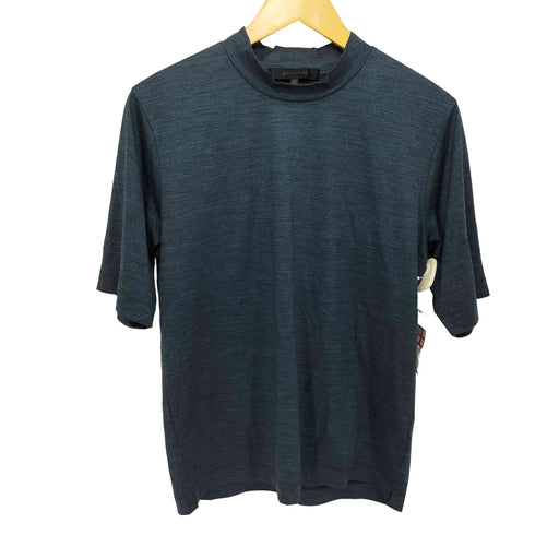 デザインワークス DESIGNWORKS ウォッシャブルウールモックネックTシャツ メンズ JPN:46