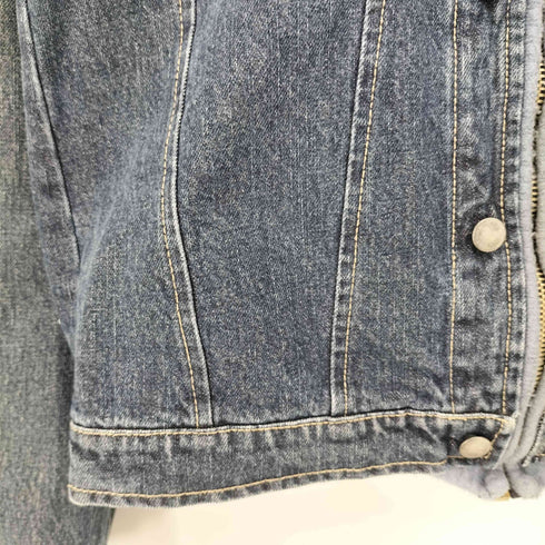 HUSSEIN CHALAYAN 00S イタリア製 レイヤード デニムジャケット メンズ 48