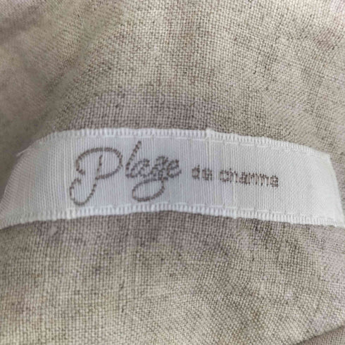 プラージュ PLAGE リネン キャミワンピース レディース JPN:38