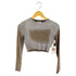 ザラ ZARA グラデーション クロップド ロングスリーブTシャツ Y2K レディース import:M