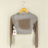 ザラ ZARA グラデーション クロップド ロングスリーブTシャツ Y2K レディース import:M