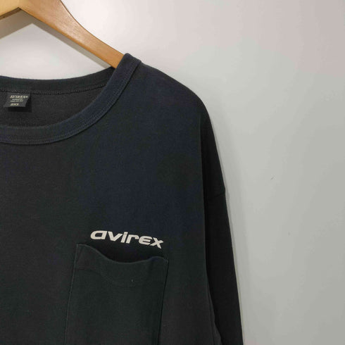 アヴィレックス AVIREX 3/4 SLEEVE LOOSE FIT ROUND TEE メンズ 2XL