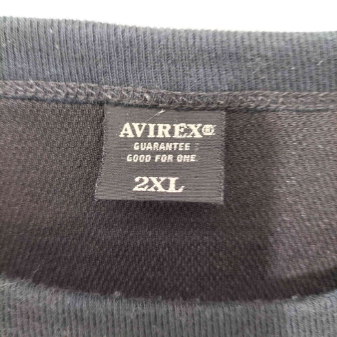 アヴィレックス AVIREX 3/4 SLEEVE LOOSE FIT ROUND TEE メンズ 2XL