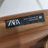 ザラ ZARA Leather Pinafore Pleated Dress レディース import:M