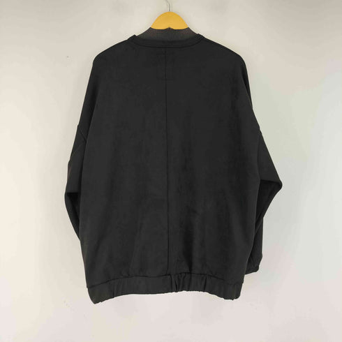 シャリーフ SHAREEF BARBED WIRE MICRO SUEDE SWEAT バーブドワイヤーマイクロスエードトレーナー メンズ 1