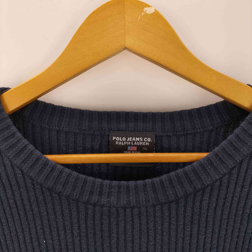 ポロジーンズ RL POLO JEANS CO. サイドライン コットンニット メンズ JPN:XL