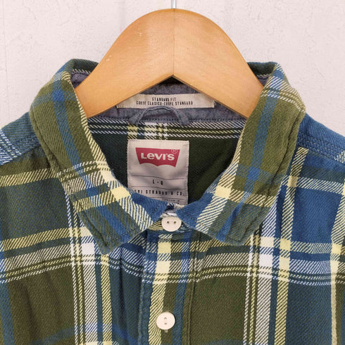 リーバイス Levis STANDARD FIT BDチェックシャツ メンズ import:L