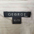 ジョージ GEORGE レーヨンポリ レギュラーカラーシャツ メンズ import:XL