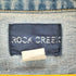 rock greek スタッズデザイン デニムトラッカージャケット メンズ