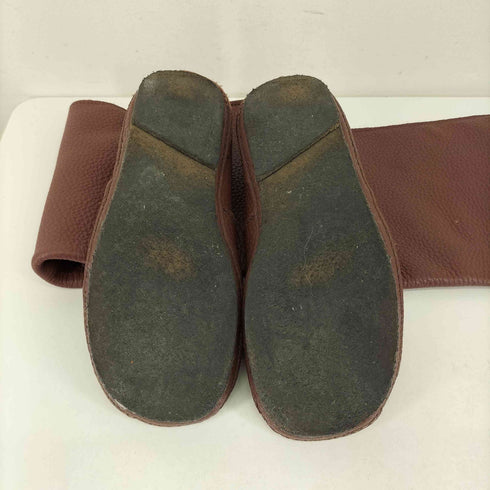 KOOS HAND CRAFTED シボ革ロングブーツ レディース