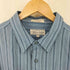 Eighty Eight レーヨンポリ ストライプシャツ メンズ import:XL