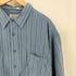 Eighty Eight レーヨンポリ ストライプシャツ メンズ import:XL