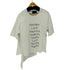 ケイスケヨシダ KEISUKE YOSHIDA 24AW LAYERED SCARF T-SHIRT メンズ FREE