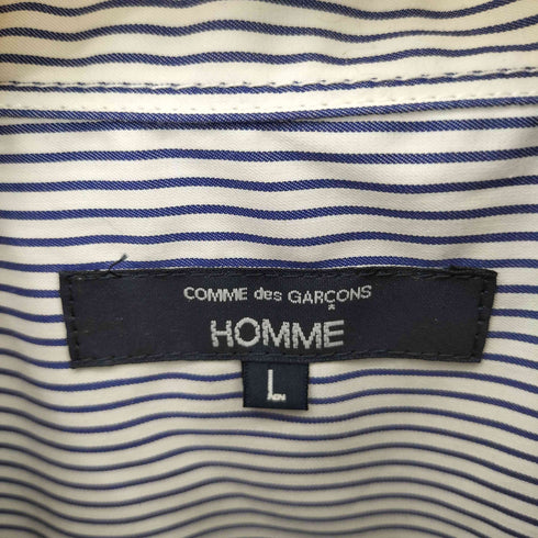 コムデギャルソンオム COMME des GARCONS HOMME 25SS デニム ストラップ 切り返し シャツ AD2024 メンズ JPN:L