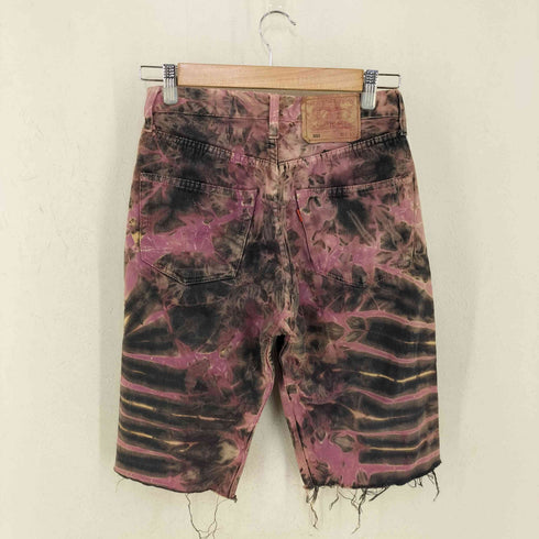 リーバイス Levis USA製 タイダイデニムショーツ レディース 30inch