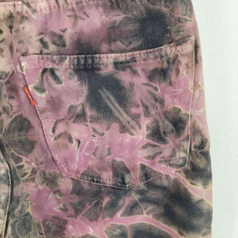 リーバイス Levis USA製 タイダイデニムショーツ レディース 30inch