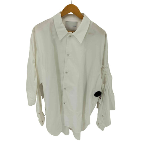 ヨシオクボグランドフロア yoshiokubo GROUNDFLOOR 24SS CRASH SLEEVE SHIRT メンズ JPN:3