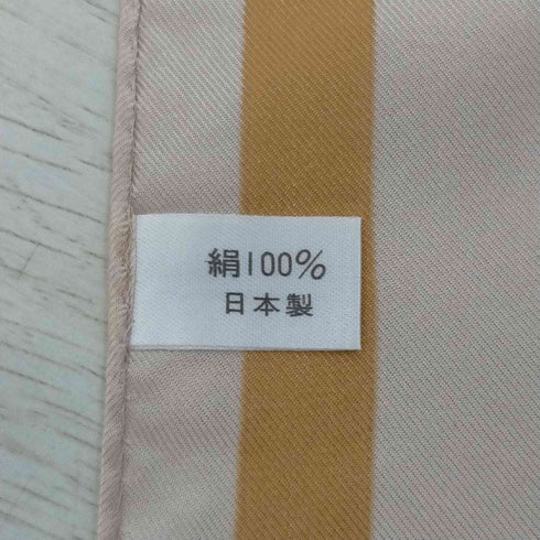 couture hanabishi シルク100 大判花柄スカーフ レディース