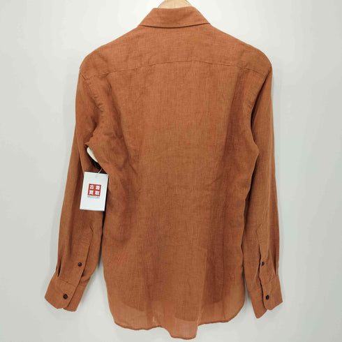 アバハウス ABAHOUSE FRENCH LINEN 長袖開襟シャツ レディース JPN:44