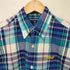 ポロスポーツラルフローレン POLO SPORT RALPH LAUREN ロゴ刺繍 S/Sチェックシャツ メンズ import:L
