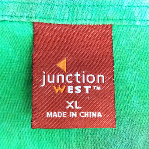 JUNCTION WEST 90S ビリヤード レーヨンシャツ メンズ JPN:XL