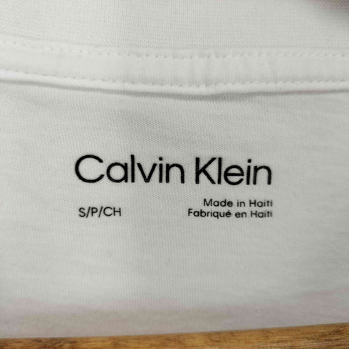 カルバンクライン CALVIN KLEIN ロゴプリントTシャツ レディース S